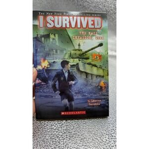 I Survived the Nazi Invasion 1944 Lauren Tarshis Scholastic Paperback Book WWII